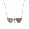 Alex Monroe Draper Moth (Silver or Gold Plated Silver)