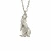 White Rabbit Necklace (Silver)