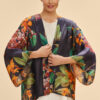 Powder Kimono Jacket Botany Bliss Charcoal