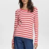 Numph Mixie Geranium Long-Sleeved T-Shirt