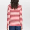 Numph Mixie Geranium Long-Sleeved T-Shirt