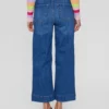 Numph Paris Medium Blue Denim Cropped Jeans