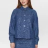 Numph Journey Medium Blue Shirt