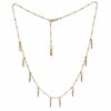 Cara Tonkin – Metropolis Bars Necklace (Silver/Gold-Plated)