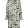 B. Young Tea Abstract Animal Avan Aop Coat