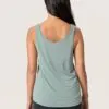 Soaked Columbine Silver Blue Tank Top