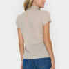 Saint Tropez Tilli Plaza Taupe Short-Sleeved Shirt