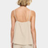 Saint Tropez Zalinda Plaza Taupe Strap Top