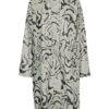 B. Young Tea Abstract Animal Avan Aop Coat