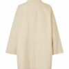 Masai Teddie Oyster White Coat