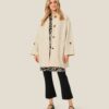 Masai Teddie Oyster White Coat