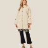 Masai Teddie Oyster White Coat