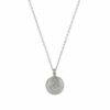 Alex Monroe Small Ex-voto Swallow Necklace (Silver)