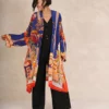 One Hundred Stars Carnival Cobalt Grande Kimono