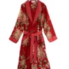 One Hundred Stars Chrysanthemum Red Gown