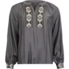 Costamani Grey Emilie Blouse