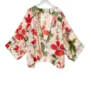 One Hundred Stars Poppy Red Kimono